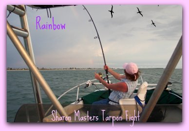TARPON FISHING IN THE GULF ON MEXICO WITH FAT CAT FISHING CHARTERS